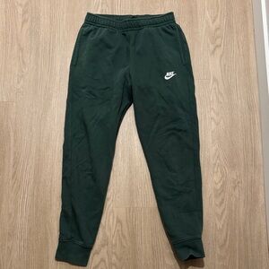 Green nike sweats